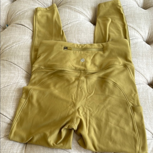 Lululemon Pants - lululemon athletica Mustard Leggings